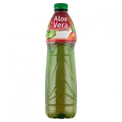 Aloe Vera ital aloe darabokkal eper ízű 1500 ml