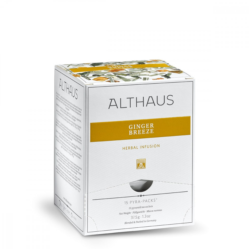 Althaus Ginger Breeze Pyra Pack selyemfilteres gyömbér herba tea