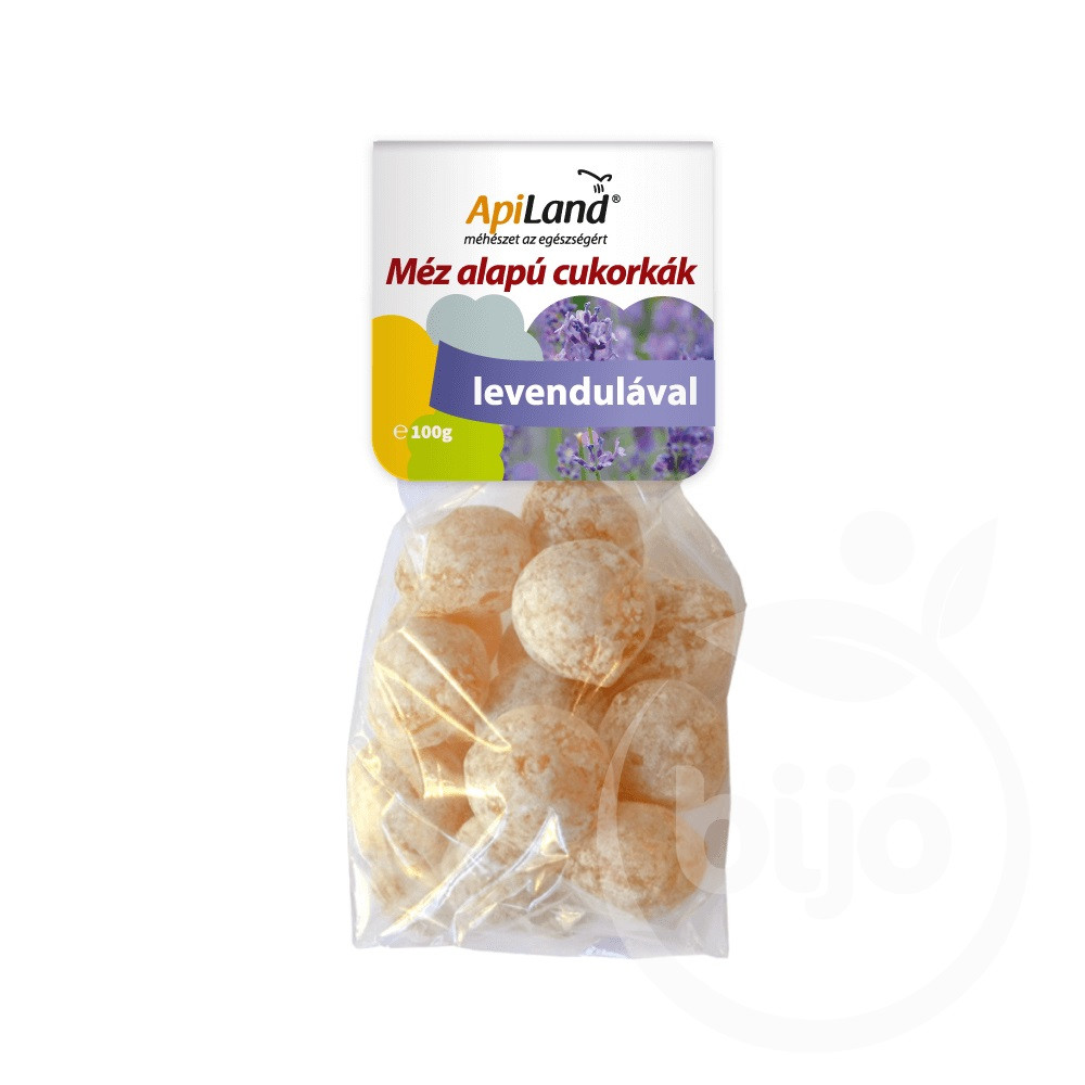 Apiland mézes és levendulás cukorkák 100 g