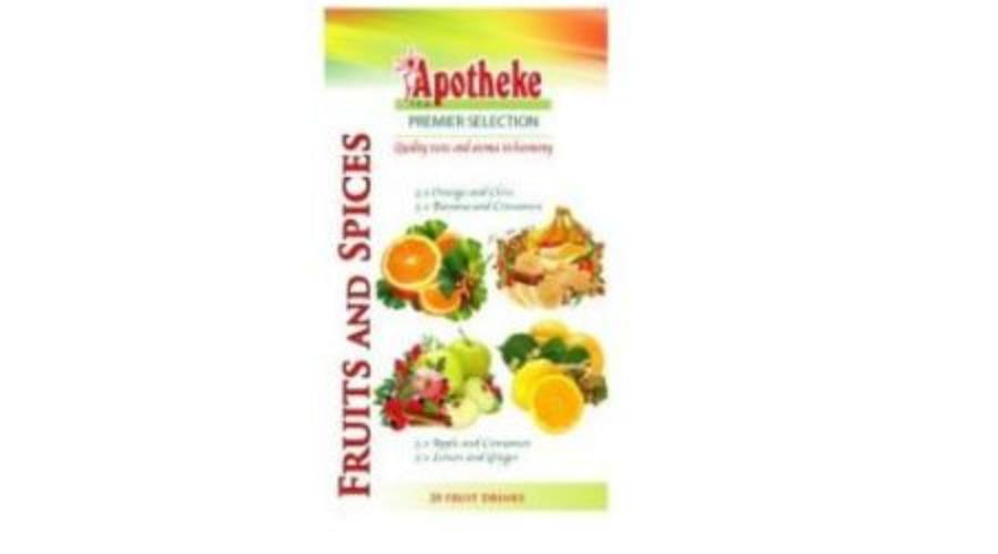 Apotheke fűszeres gyümölcsteák 20x2g 40 g