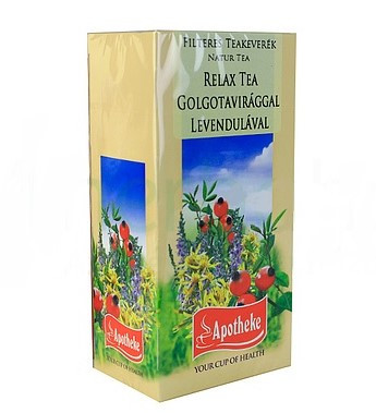 Apotheke relax tea golgotavirággal 20x1