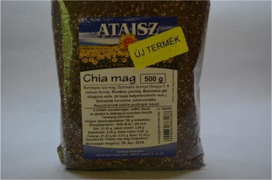 Ataisz chia mag 500 g
