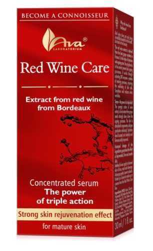 Ava anti aging ránctalanító és bőrfiatalító arcszérum bordeaux-i vörösbor kivonattal 30 ml
