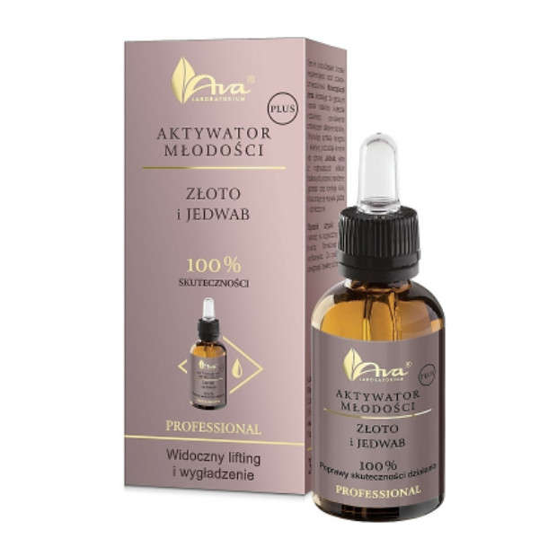 Ava fiatalság aktivátor plus nano gold arany és silk selyemproteinnel 30 ml