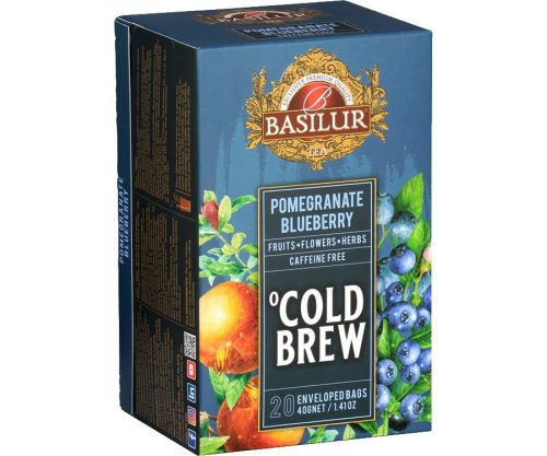 BASILUR COLD BREW GRÁNÁTALMA-ÁFONYA TEA