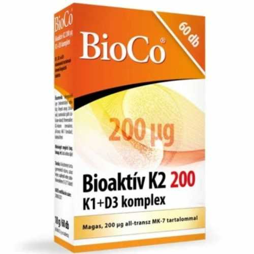 BIOCO BIOAKTÍV K2 200 K1-D3 VIT.60DB