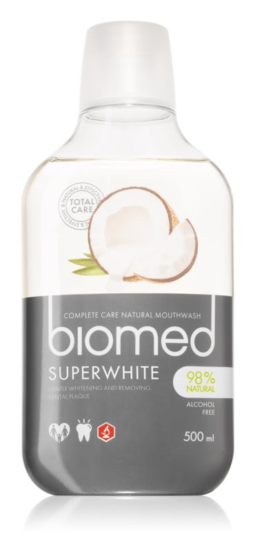 BIOMED SZÁJVÍZ SUPERWHITE 500ML