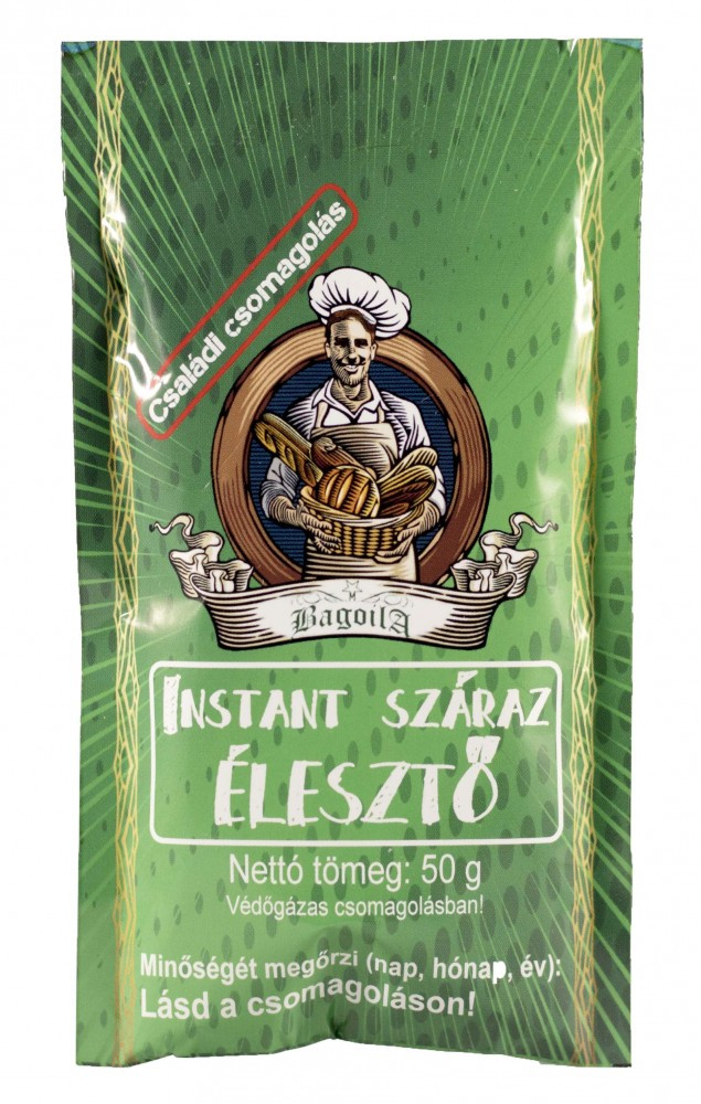 Bagoila Instant Száraz Élesztő Gm. 50 g