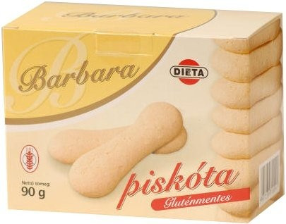 Barbara gluténmentes babapiskóta 90 g