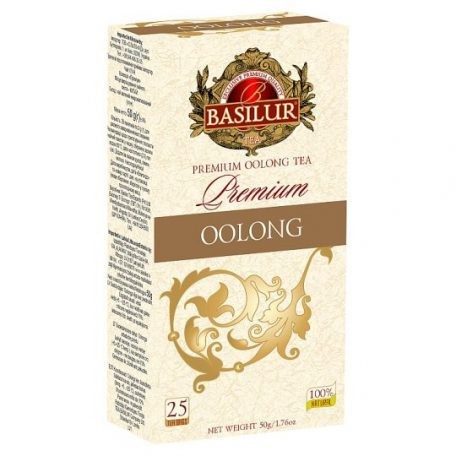 Basilur premium oolong tea 25 filter 50 g