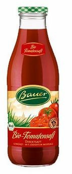 Bauer bio paradicsomlé 100% 980 ml