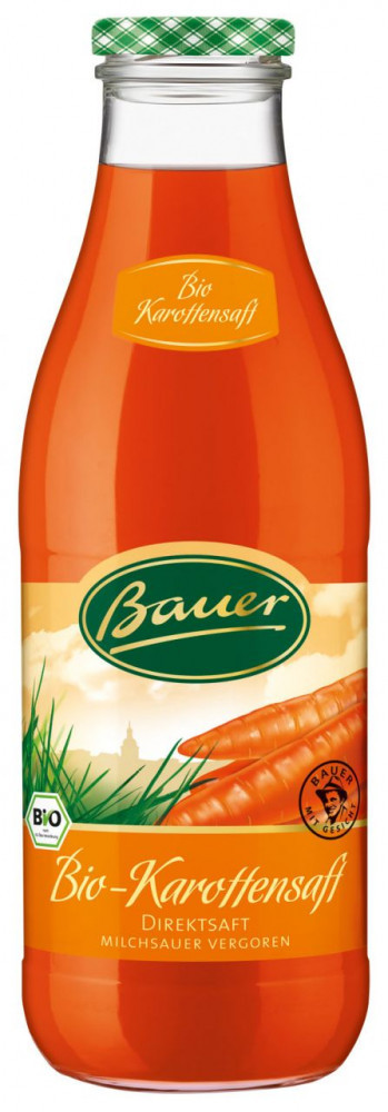 Bauer bio sárgarépalé 100% 980 ml