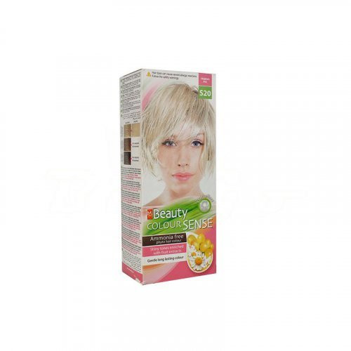 Beauty Color s020 jég szőke ammónia ment.növ.hajfesték