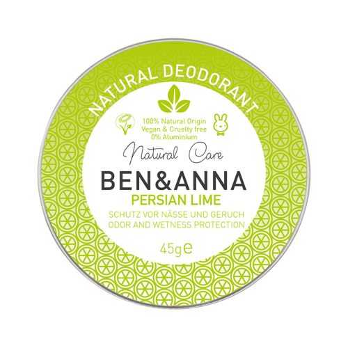 Ben&anna natúr tégelyes krémdezodor persian lime 45 g