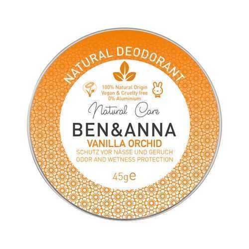 Ben&anna natúr tégelyes krémdezodor vanilla orchid 45 g