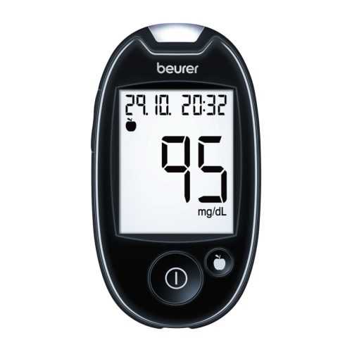 Beurer GL 44 mmol / L Fekete vércukorszintmérő