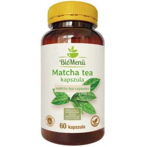 BioMenü BIO MATCHA TEA kapszula 60 db