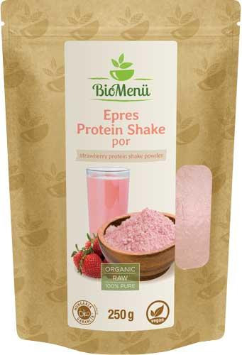 BioMenü BIO PROTEIN SHAKE por 250 g - eper
