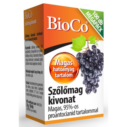 Bioco szőlőmag tabletta 100 db