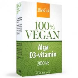 Bioco vegan alga D3-vitamin 2000 NE kapszula 60 db