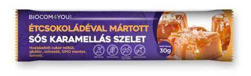 Biocom Sós karamellás szelet 30g
