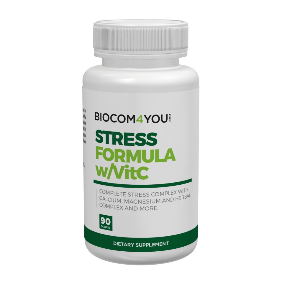 Biocom Stress Formula C-vitaminnal 90db