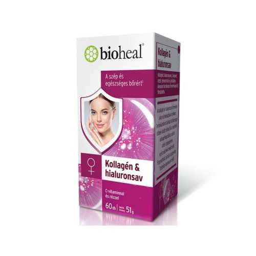 Bioheal kollagén&hialuronsav tabletta 60 db