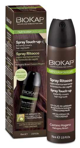 Biokap Nutricolor Hajtőszínező spray - mahagónibarna 75ml