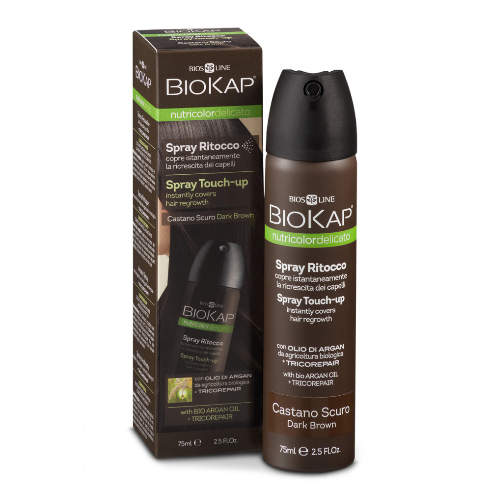 Biokap Nutricolor Hajtőszínező spray - sötétbarna 75ml