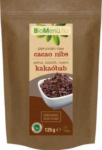 Biomenü Bio Perui Kakaóbab Zúzott 125 g