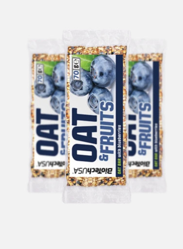Biotech oat&fruits zabszelet áfonya 70 g