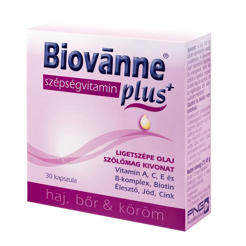 Biovánne Szépség Vitamin Plus 30 db