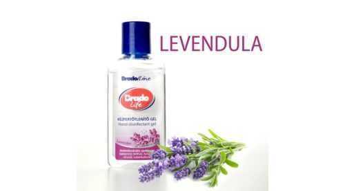 Bradolife kézfertőtlenítő gél levendula 50 ml