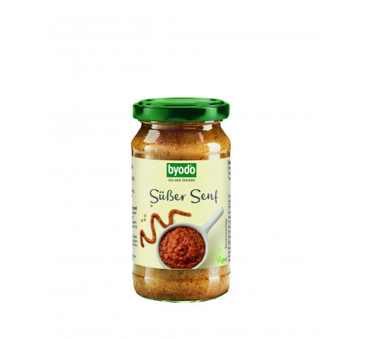 Byodo bio édes mustár 200 ml