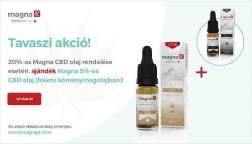 CBD MAGNA 20% olaj+5% fekete köménymagolaj