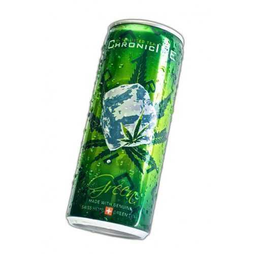 CHRONIC ZÖLD ICE TEA KENDERREL 250ML