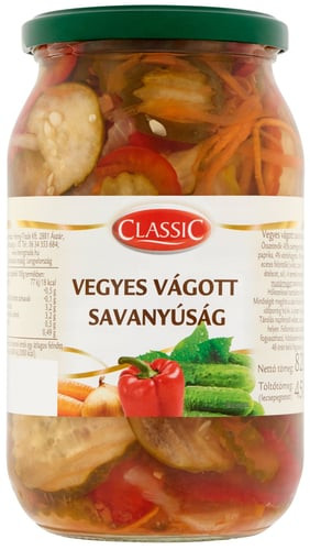 CLASSIC VEGYES VÁGOTT SAVANYÚSÁG 820G