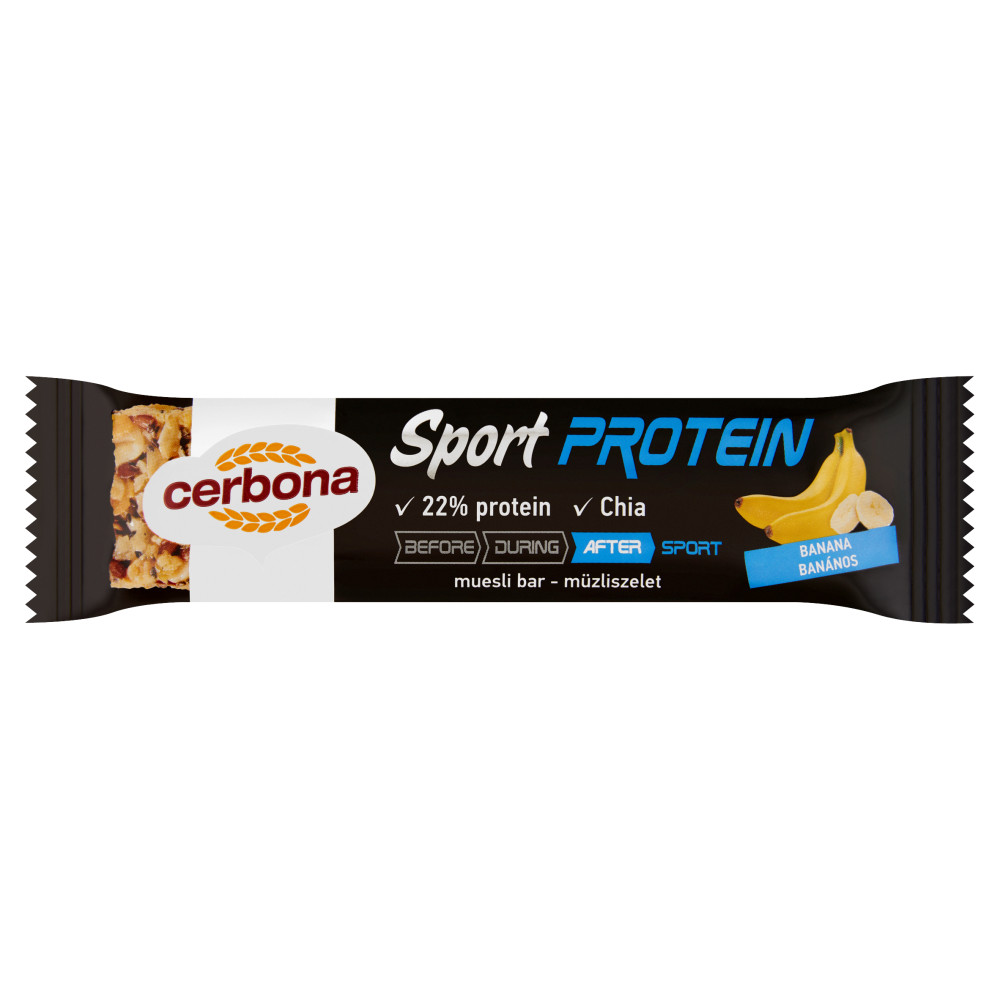 Cerbona Sport Protein Müzlisz.Banán 35 g