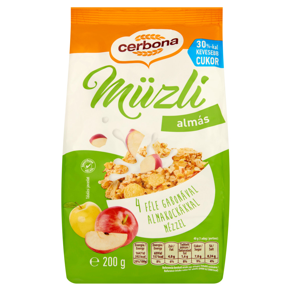 Cerbona müzli almás 200 g
