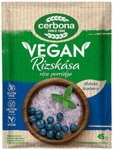 Cerbona vegán rizskása áfonya 45 g