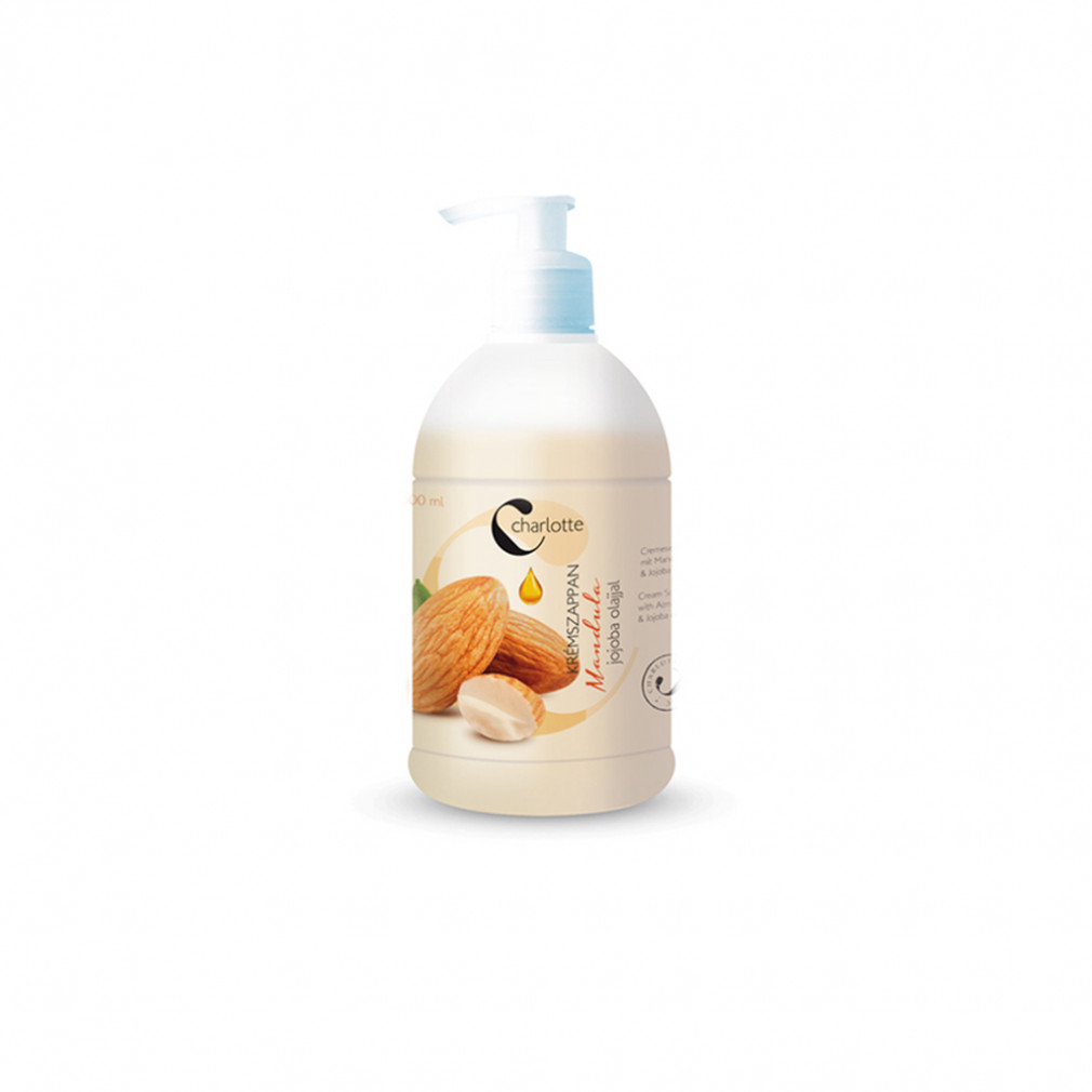 Charlotte krémszappan mandula-jojoba olajjal 500 ml