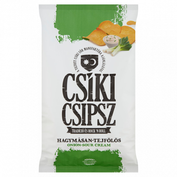 Csíki Csipsz hagymásan tejfölös 140 g