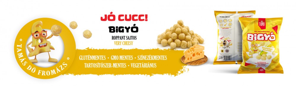Csíki Csipsz roppant sajtos 70 g