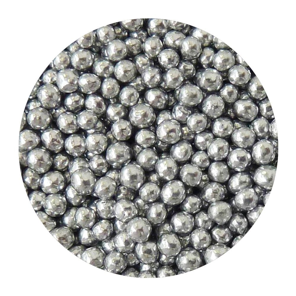 Cukor díszítő ezüst golyók 90g - Happy Sprinkles