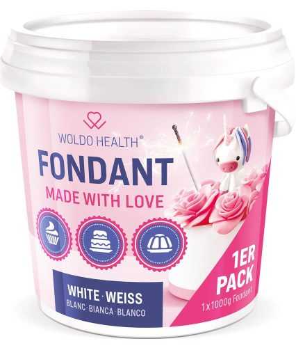 Cukros fondant - 1000 g - WoldoHealth