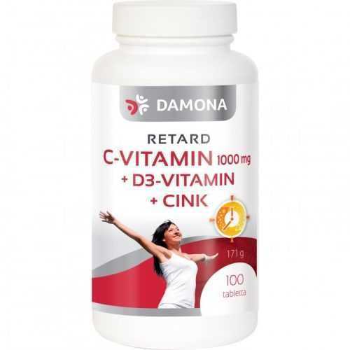 DAMONA C-VITAMIN+D3+CINK RETARD TABLETTA