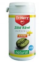 DR.HERZ ZÖLD KÁVÉ + KRÓM KAPSZULA 60DB