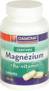 Damona Magnézium + B6 Forte tabletta (100x)