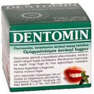 Dentomin fogpor gyógynövényes 95 g