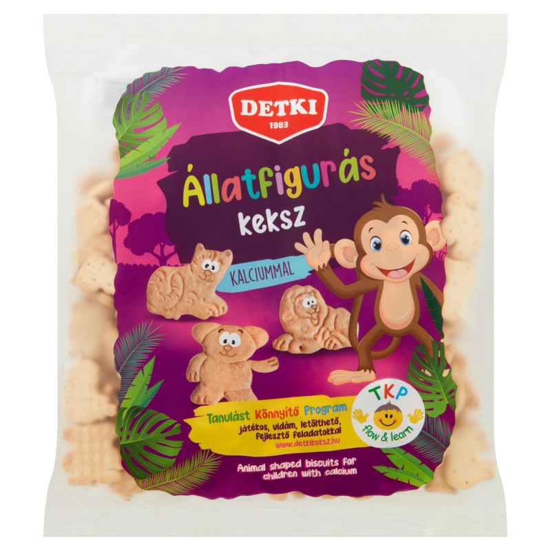 Detki állatfigurás háztartási keksz 160 g